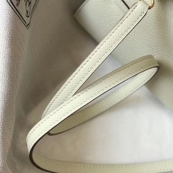 Hermes Kelly Mini II Bag In White Epsom Leather