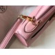 Hermes Kelly 32cm Retourne Bag In Pink Clemence Leather