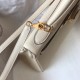 Hermes Kelly 32cm Retourne Bag In Beton Clemence Leather