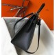 Hermes Kelly 32cm Sellier Bag In Black Epsom Leather