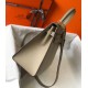 Hermes Kelly 32cm Sellier Bag In Tourterelle Epsom Leather