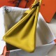 Hermes Birkin 30cm Bag In Yellow Clemence Leather