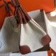 Hermes Birkin 30cm Bag In Canvas With Barenia Leather