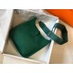 Hermes Evelyne III 29 PM Bag In Vert Vertigo Clemence Leather