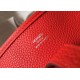 Hermes Evelyne III 29 PM Bag In Red Clemence Leather