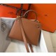 Hermes Kelly 25cm Sellier Bag In Gold Epsom Leather