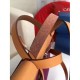 Hermes Herbag Zip PM 31cm Bag In Fuchsia Canvas