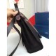 Hermes Herbag Zip PM 31cm Bag In Black Canvas