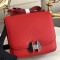 Hermes 2002 20cm Bag In Red Evercolor Calfskin