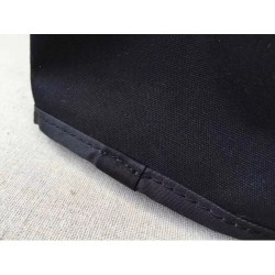 Hermes Cabag Elan Bag In Black Canvas