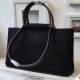 Hermes Cabag Elan Bag In Black Canvas