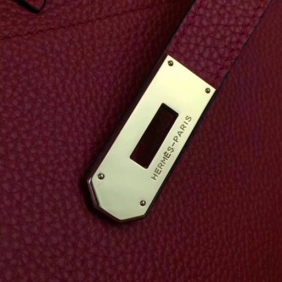 Hermes Red JPG Birkin 42cm Shoulder Bag