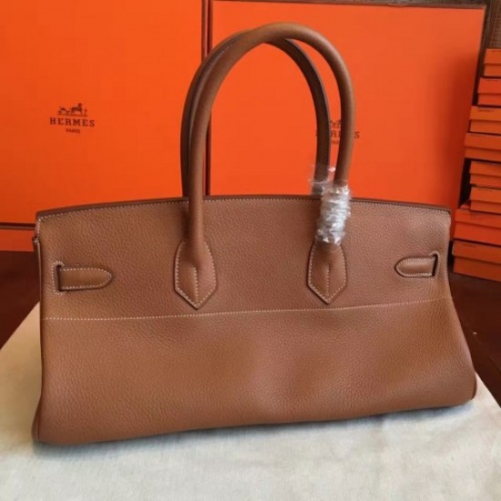 Hermes Brown JPG Shoulder Birkin 42cm Bag