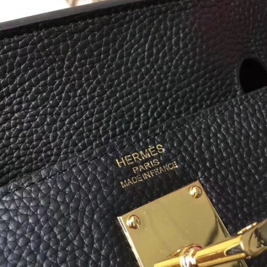 Hermes Black JPG Birkin 42cm Shoulder Bag