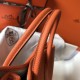 Hermes Garden Party 36 Bag In Orange Clemence Calfskin