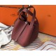 Hermes Picotin Lock 18 Bag In Bordeaux Clemence Leather