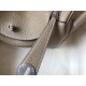 Hermes Lindy 26cm Bag In Gris Tourterelle Clemence With PHW