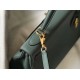 Hermes Kelly 32cm Retourne Bag In Vert Amande Clemence Leather