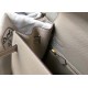 Hermes Kelly 28cm Sellier Bag In Gris Asphalt Epsom Leather