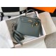 Hermes Kelly 25cm Sellier Bag In Vert Amande Epsom Leather