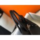 Hermes Birkin 30cm Bag In Black Clemence Leather