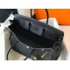 Hermes Birkin 35cm Bag In Black Clemence Leather