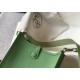 Hermes Evelyne III TPM Mini Bag In Vert Criquet Clemence Leather