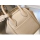 Hermes Mini Lindy Bag In Trench Clemence Leather