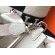 Hermes Evelyne III TPM Mini Bag In Pearl Grey Clemence Leather