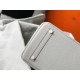 Hermes Birkin 35cm Bag In Pearl Grey Clemence Leather GHW