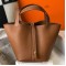 Hermes Picotin Lock 22 Bag In Gold Clemence Leather