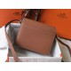 Hermes Sac Roulis Mini Bag In Gold Evercolor Calfskin