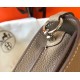 Hermes Sac Roulis Mini Bag In Grey Evercolor Calfskin