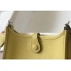 Hermes Evelyne III Mini Bag In Jaune Poussin Clemence Leather