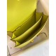 Hermes Constance 24 Handmade Bag In Lime Epsom Calfskin