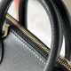 Hermes Bolide 1923 Mini Handmade Bag In Black Chevre Mysore Leather