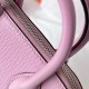 Hermes Bolide 1923 Mini Handmade Bag In Mauve Sylvestre Chevre Mysore Leather