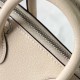 Hermes Bolide 1923 Mini Handmade Bag In Nata Chevre Mysore Leather