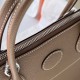 Hermes Bolide 1923 27 Handmade Bag In Taupe Epsom Calfskin