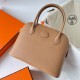 Hermes Bolide 1923 27 Handmade Bag In Chai Epsom Calfskin