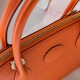 Hermes Bolide 1923 27 Handmade Bag In Orange Epsom Calfskin