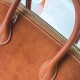 Hermes Bolide 1923 25 Handmade Bag In Gold Doblis Suede Leather