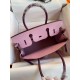 Hermes HSS Birkin 30 Bicolor Bag in Mauve Sylvestre and Anemone Epsom Calfskin