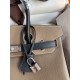 Hermes HSS Birkin 30 Bicolor Bag in Taupe and Black Epsom Calfskin