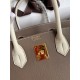 Hermes HSS Birkin 30 Bicolor Bag in Taupe and Craie Epsom Calfskin