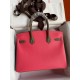 Hermes HSS Birkin 30 Bicolor Bag in Rose Lipstick and Taupe Epsom Calfskin