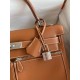 Hermes Kelly Lakis 32 Handmade Bag In Gold Swift Calfskin