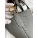 Hermes In The Loop 18 Handmade Bag in Gris Meyer Clemence Leather