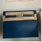 Hermes Kelly Danse II Handmade Bag In Deep Blue Evercolor Calfskin