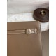 Hermes Kelly Danse II Handmade Bag In Taupe Evercolor Calfskin